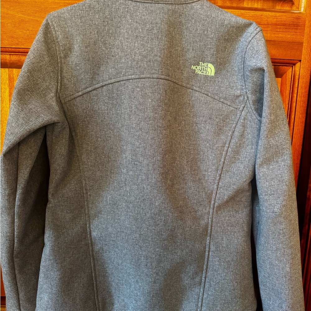 Women’s Grey North Face Fall Jacket Size Medium - Picture 3 of 5
